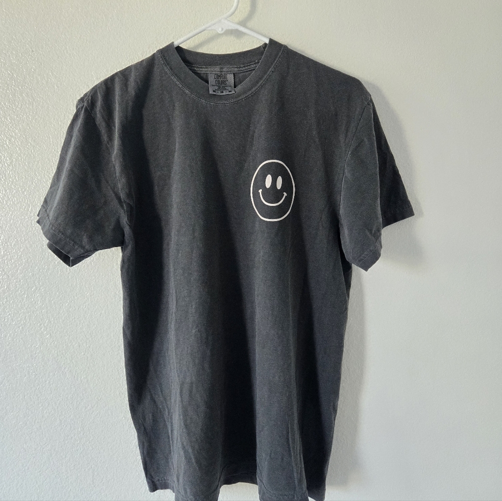 NWT Comfort Color Angel Numbers & Happy‎ Face Unisex Tee Size Medium 100% Cotton - Picture 2 of 12